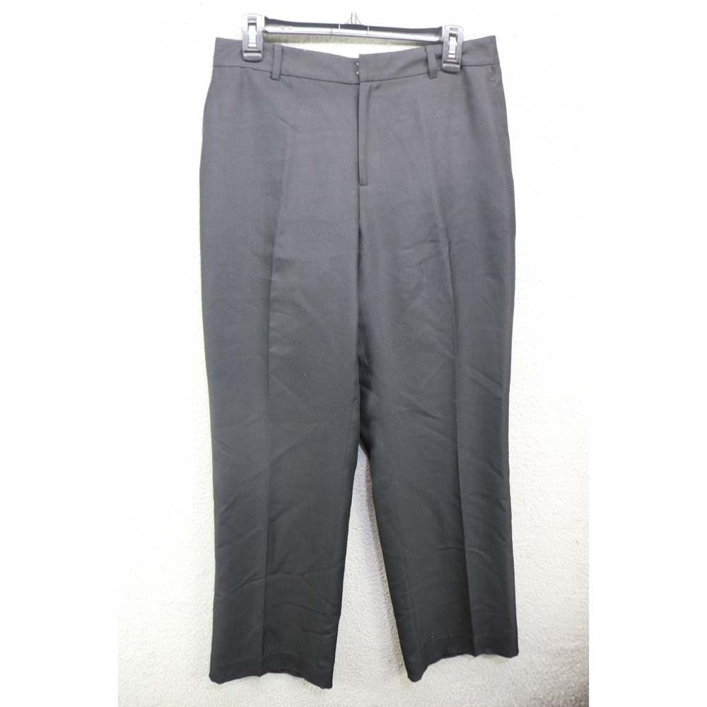 Lauren Ralph Lauren Summer 1 Classic Black Dress Pants-12-Satin Lined-NWT